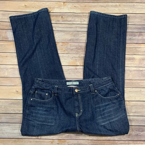 Tommy Hilfiger Denim - Tommy Hilfiger hipster bootcut jeans size 16